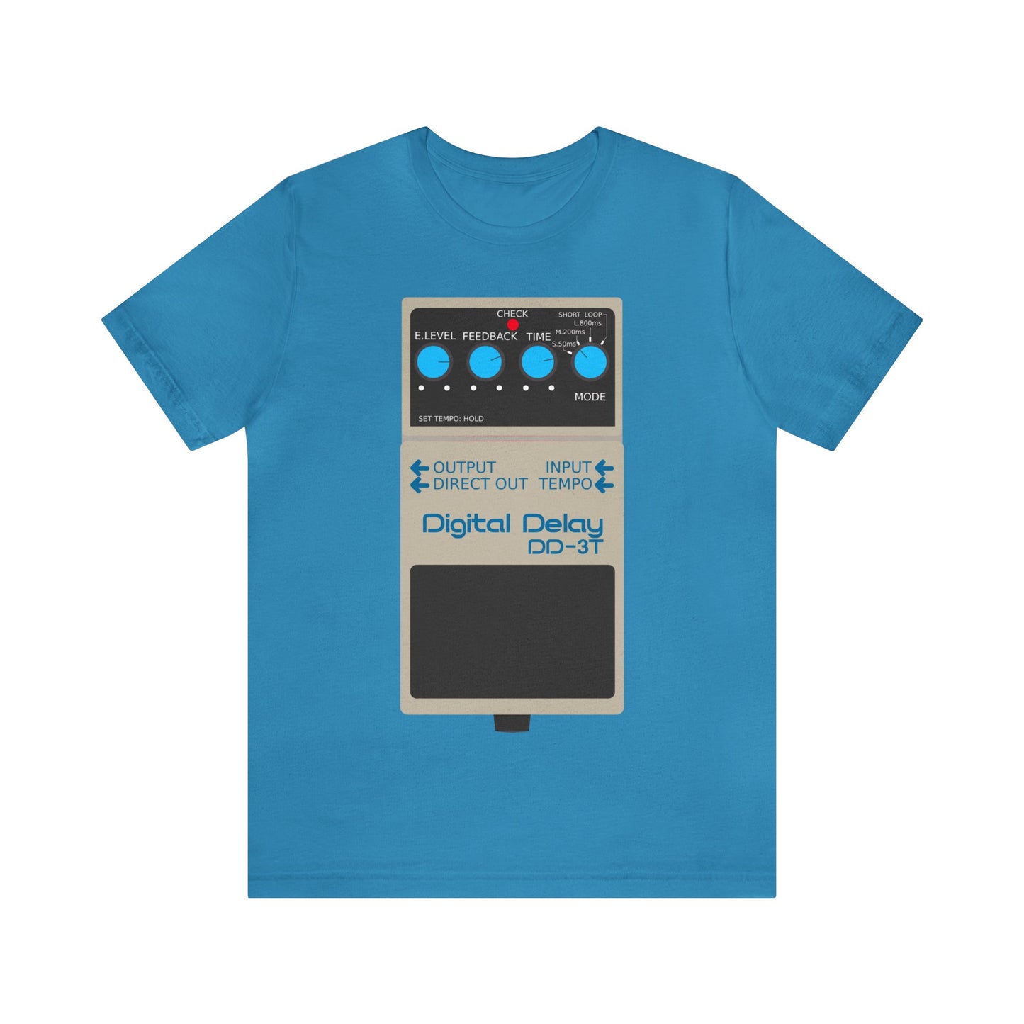 Boss Digital Delay DD-3 Guitar Effect Pedal T-Shirt