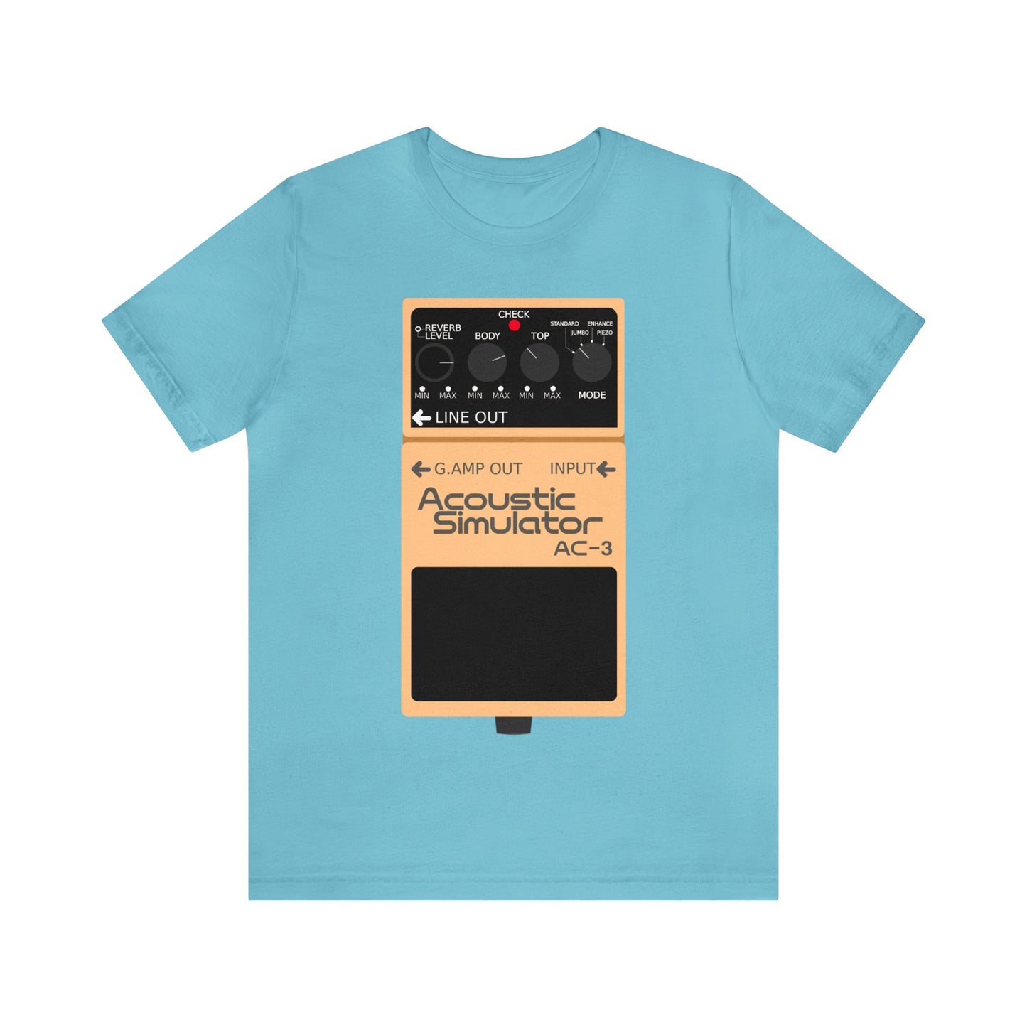 Boss Acoustic Simulator AC-3 Guitar Effect Pedal T-Shirt