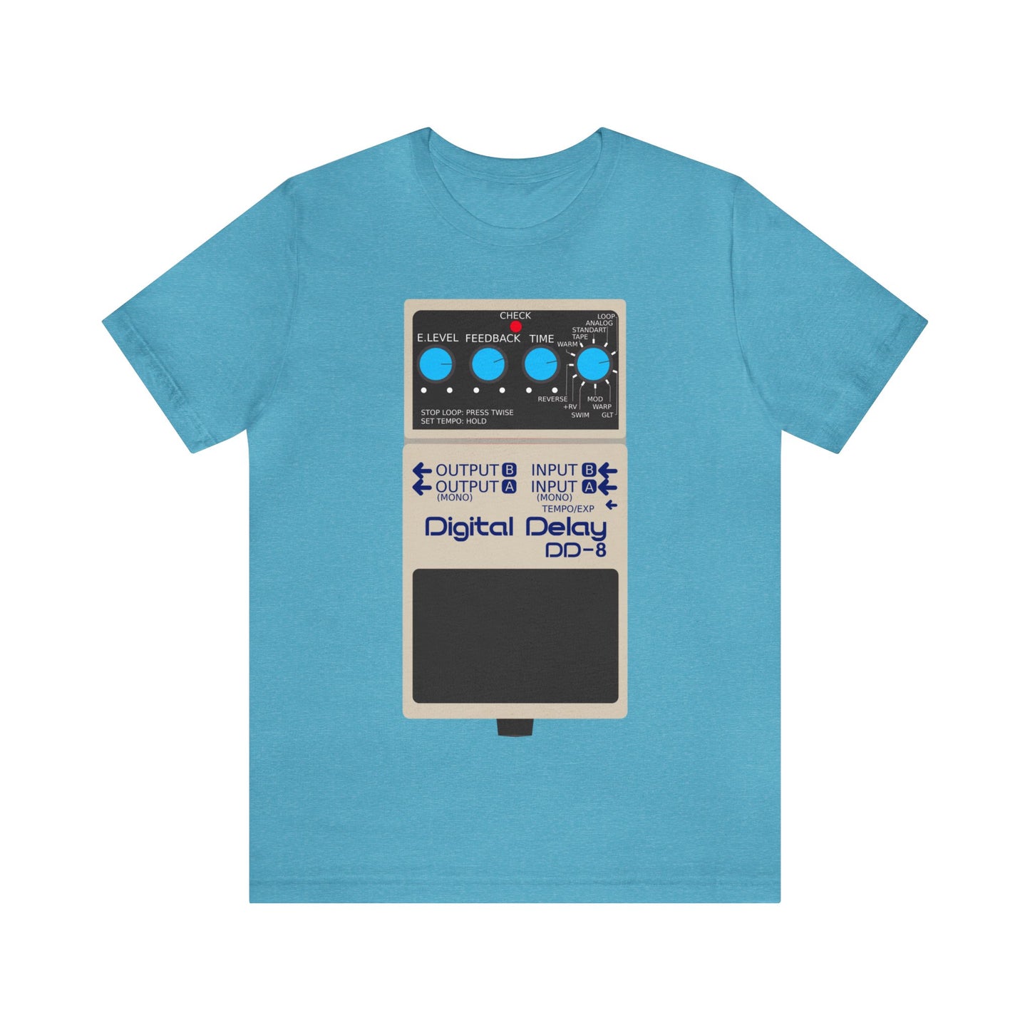 Boss Digital Delay DD-8 Guitar Effect Pedal T-Shirt