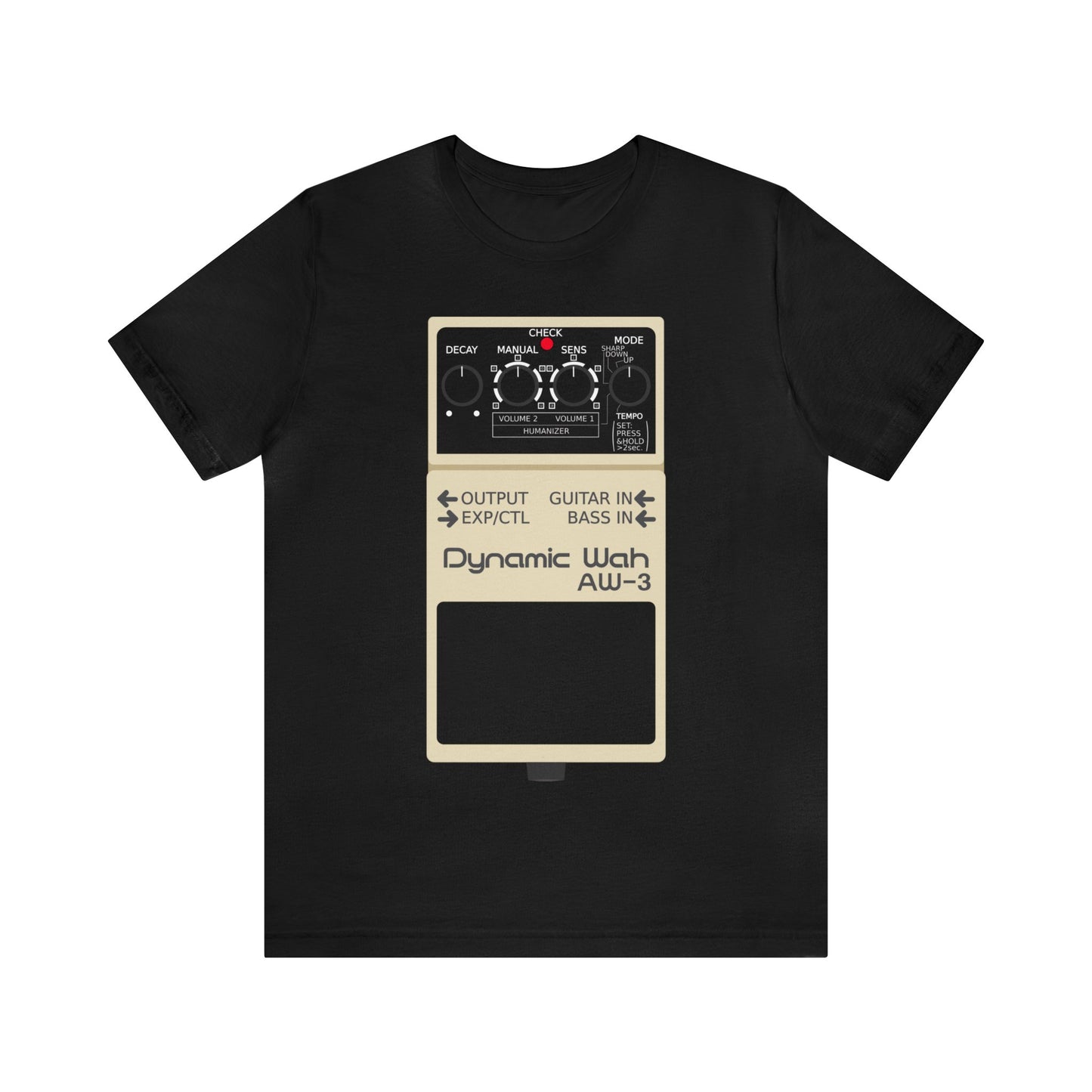 Boss Dynamic Wah AW-3 Guitar Effect Pedal T-Shirt