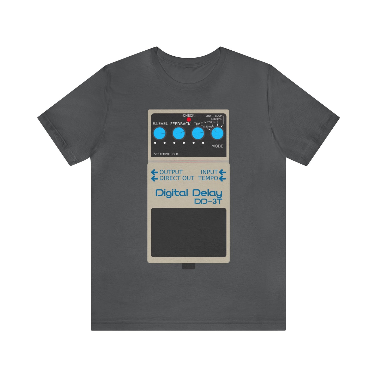 Boss Digital Delay DD-3 Guitar Effect Pedal T-Shirt