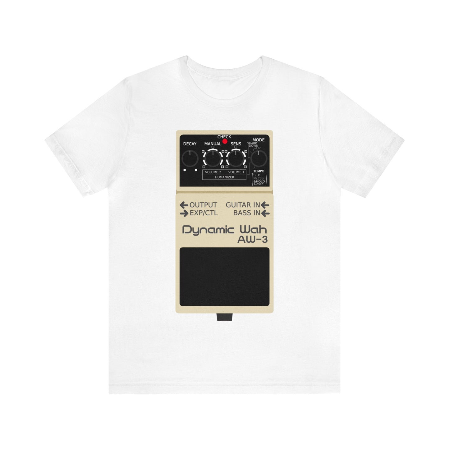 Boss Dynamic Wah AW-3 Guitar Effect Pedal T-Shirt