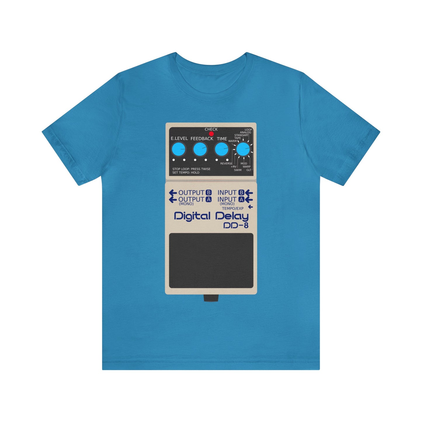 Boss Digital Delay DD-8 Guitar Effect Pedal T-Shirt