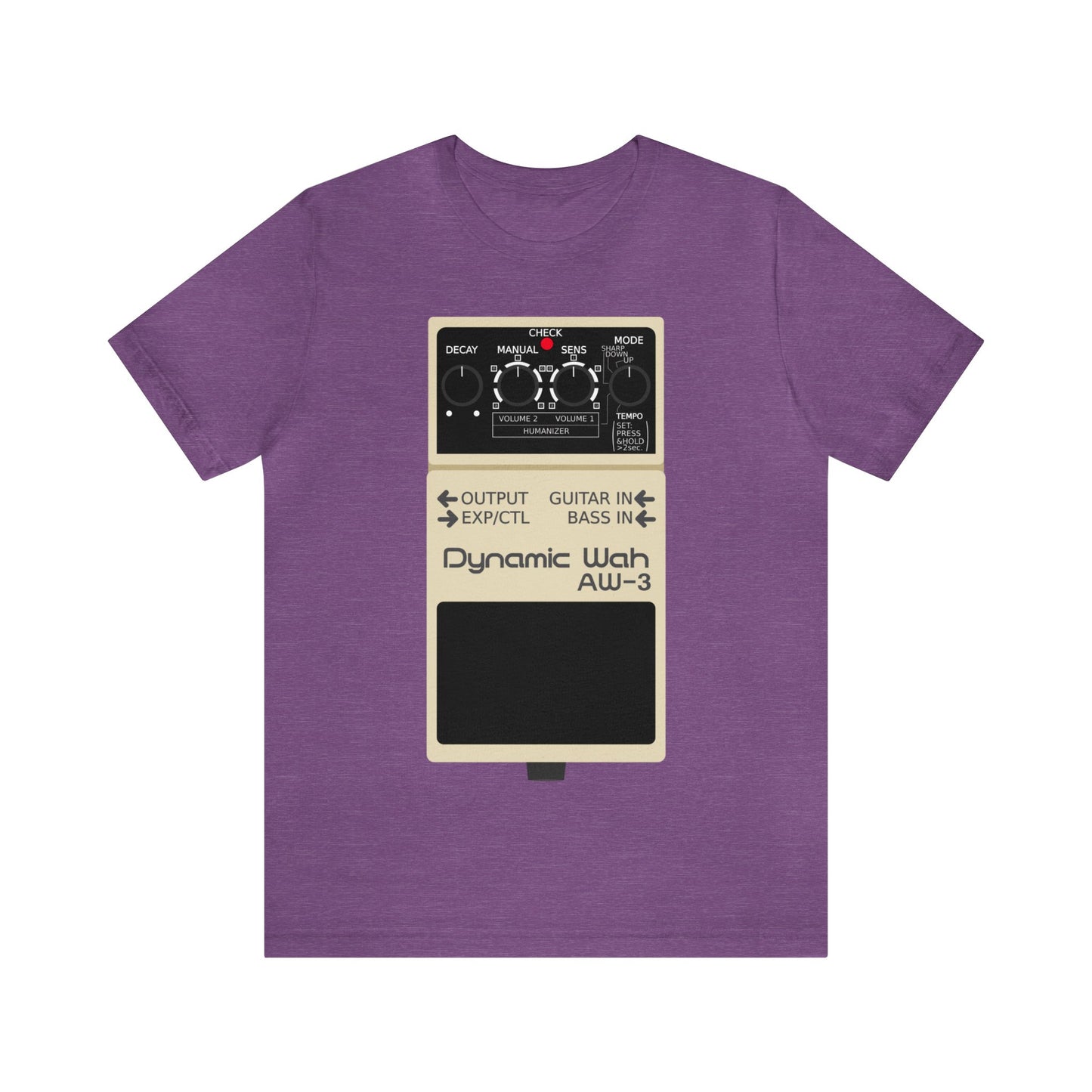 Boss Dynamic Wah AW-3 Guitar Effect Pedal T-Shirt