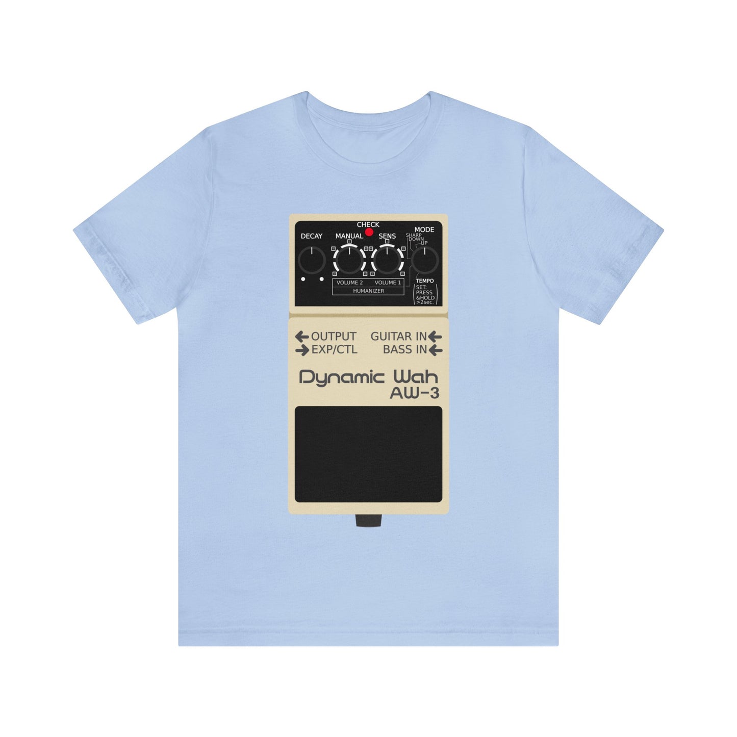 Boss Dynamic Wah AW-3 Guitar Effect Pedal T-Shirt