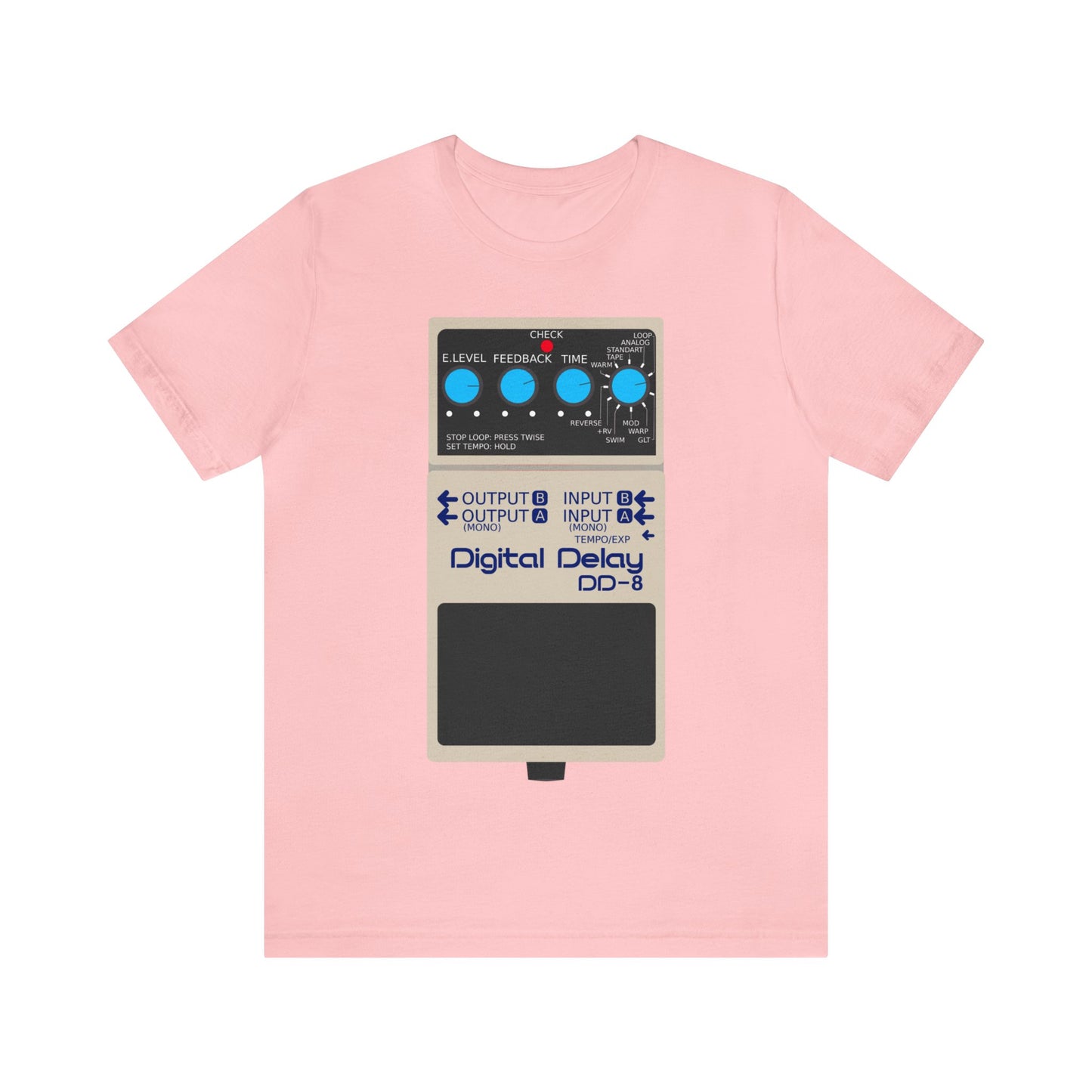 Boss Digital Delay DD-8 Guitar Effect Pedal T-Shirt