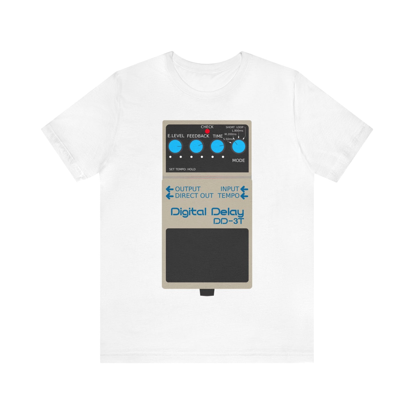 Boss Digital Delay DD-3 Guitar Effect Pedal T-Shirt