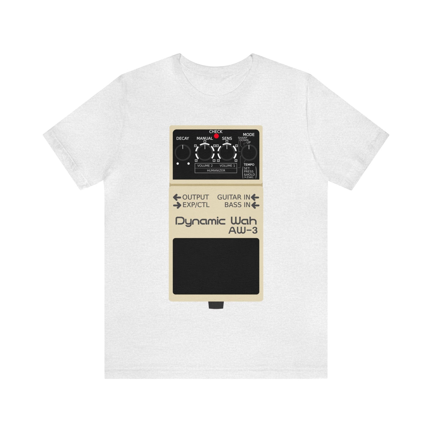 Boss Dynamic Wah AW-3 Guitar Effect Pedal T-Shirt