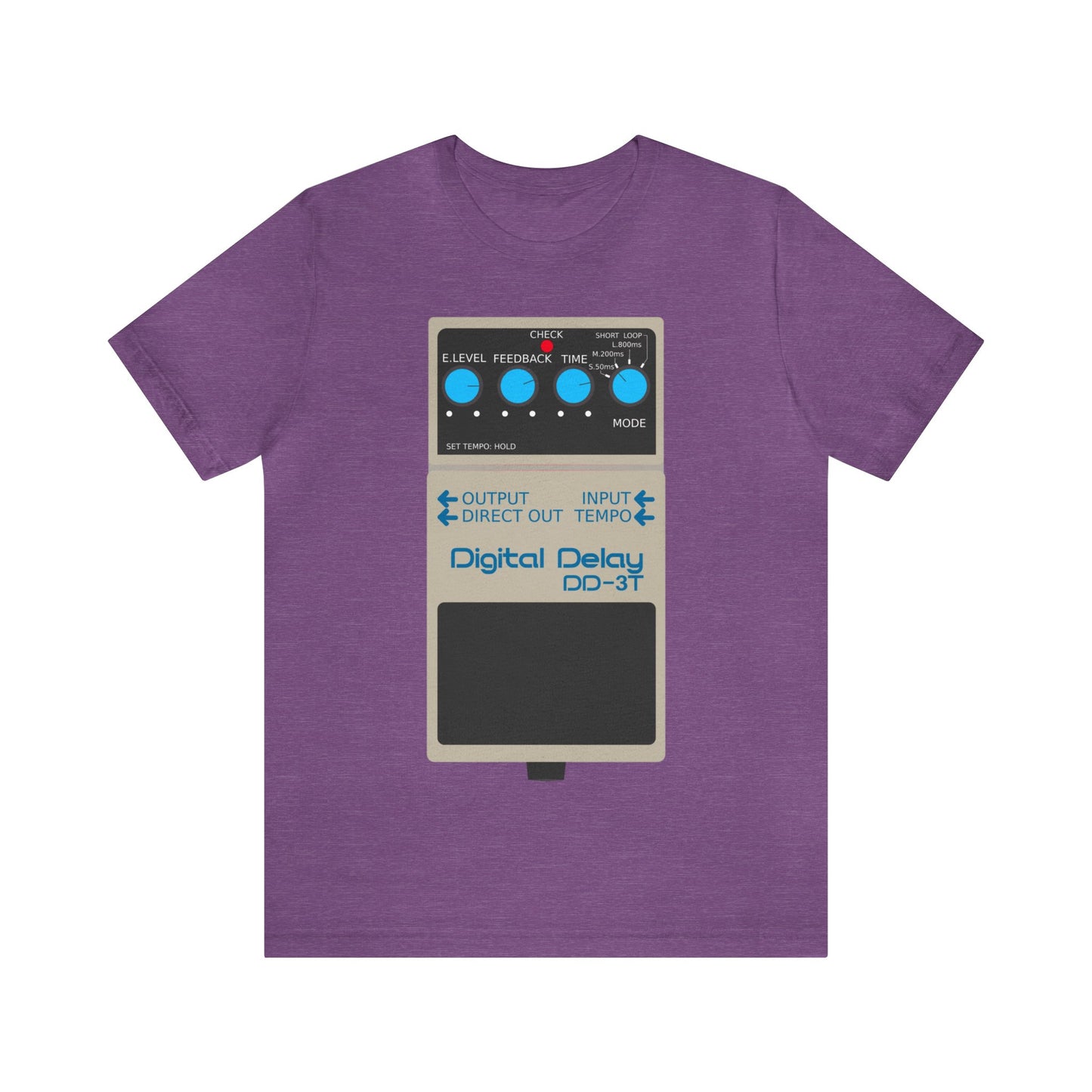 Boss Digital Delay DD-3 Guitar Effect Pedal T-Shirt