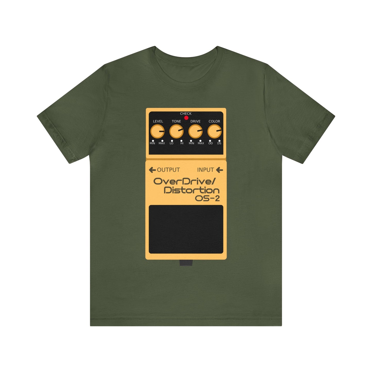 Boss OverDrive-Distortion OS-2 Guitar Effect Pedal T-Shirt