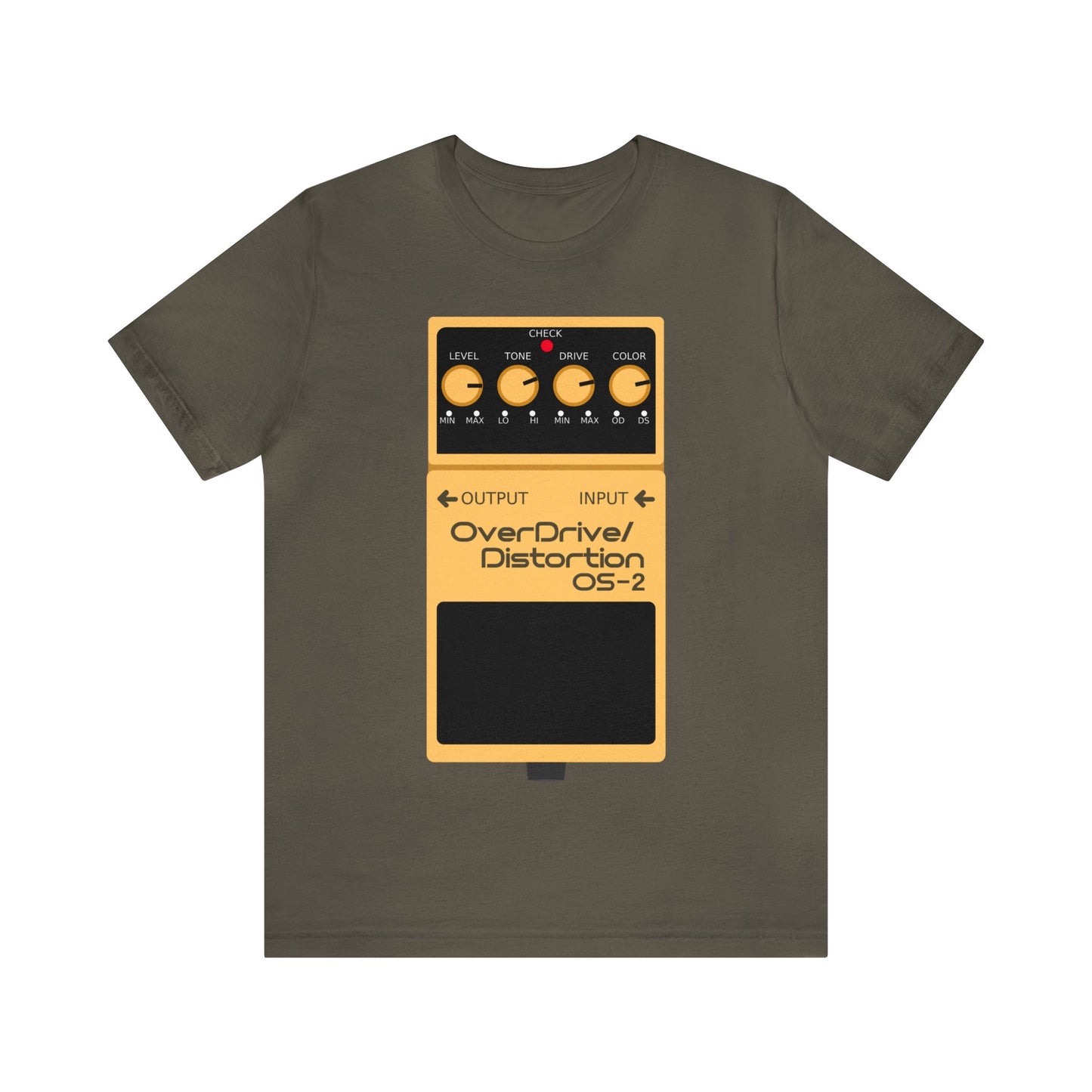 Boss OverDrive-Distortion OS-2 Guitar Effect Pedal T-Shirt