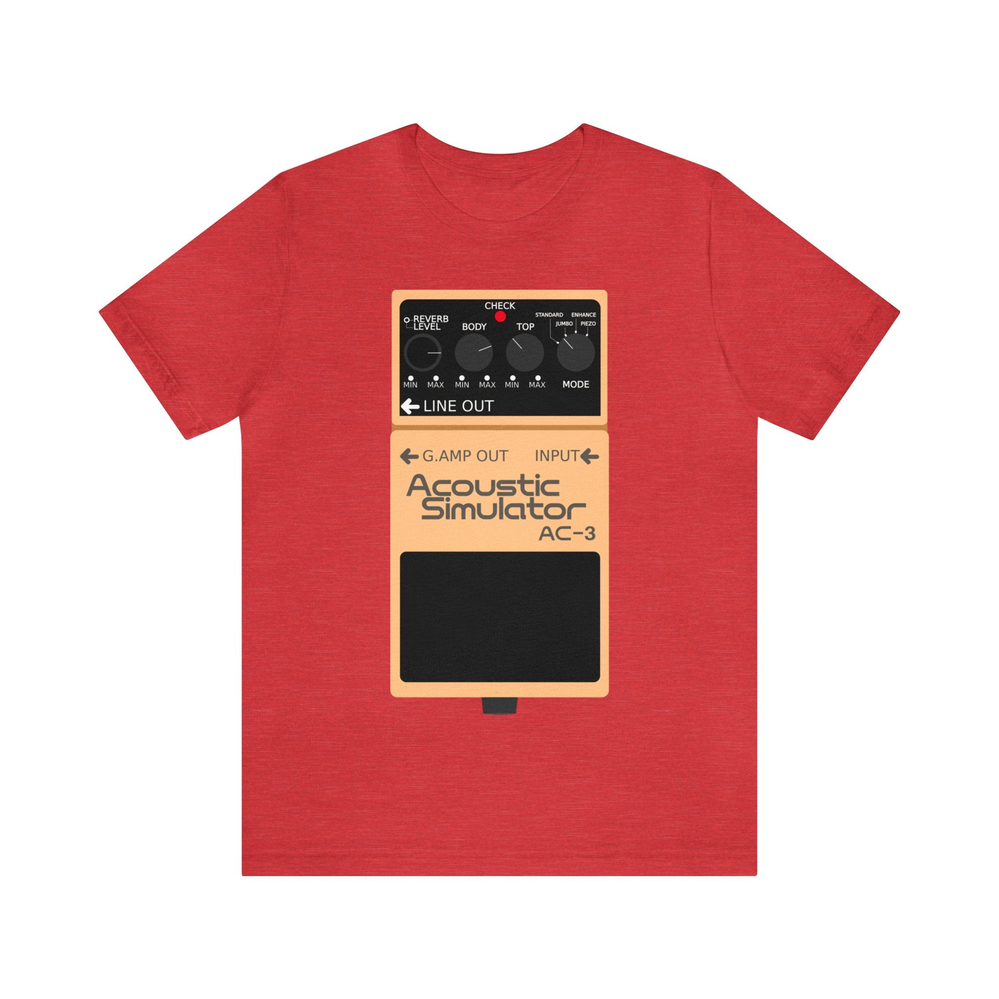 Boss Acoustic Simulator AC-3 Guitar Effect Pedal T-Shirt – CGLIB.STORE