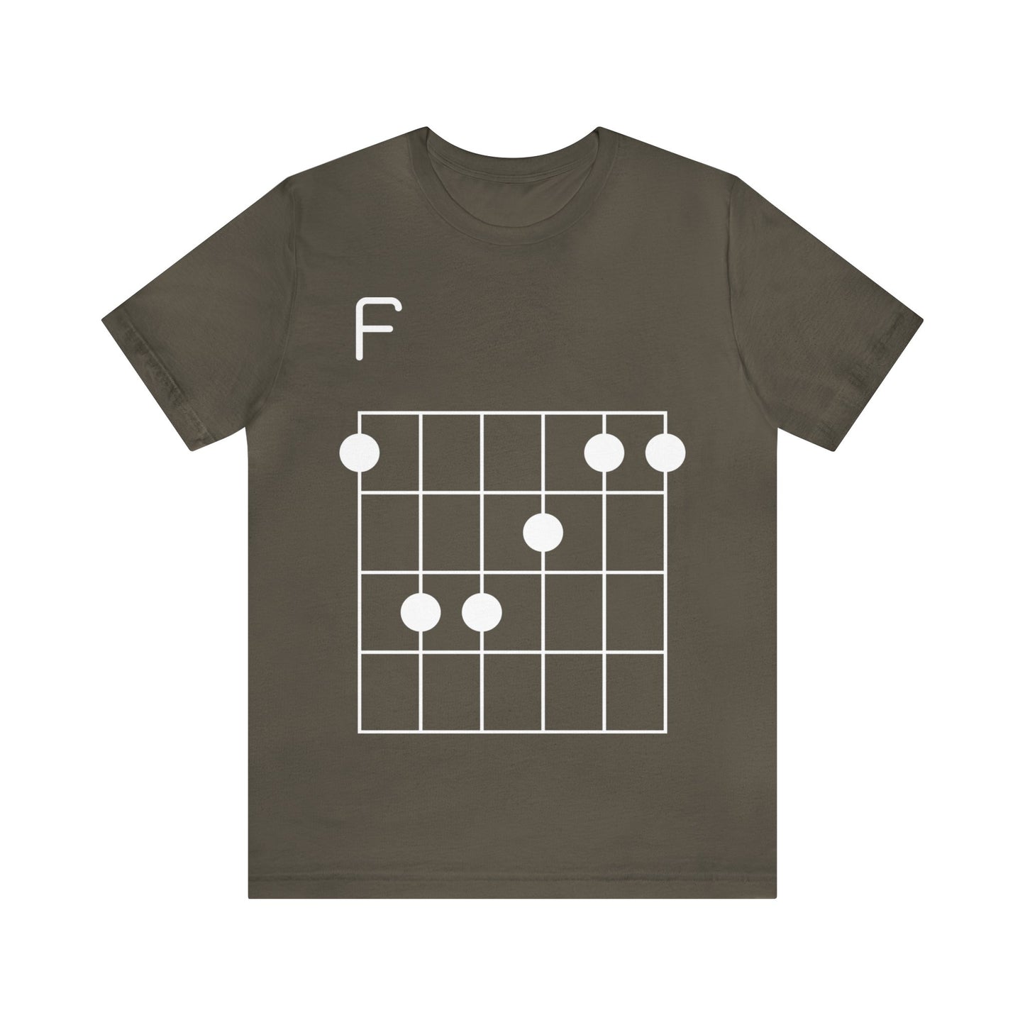 Guitar Chord F T-Shirt