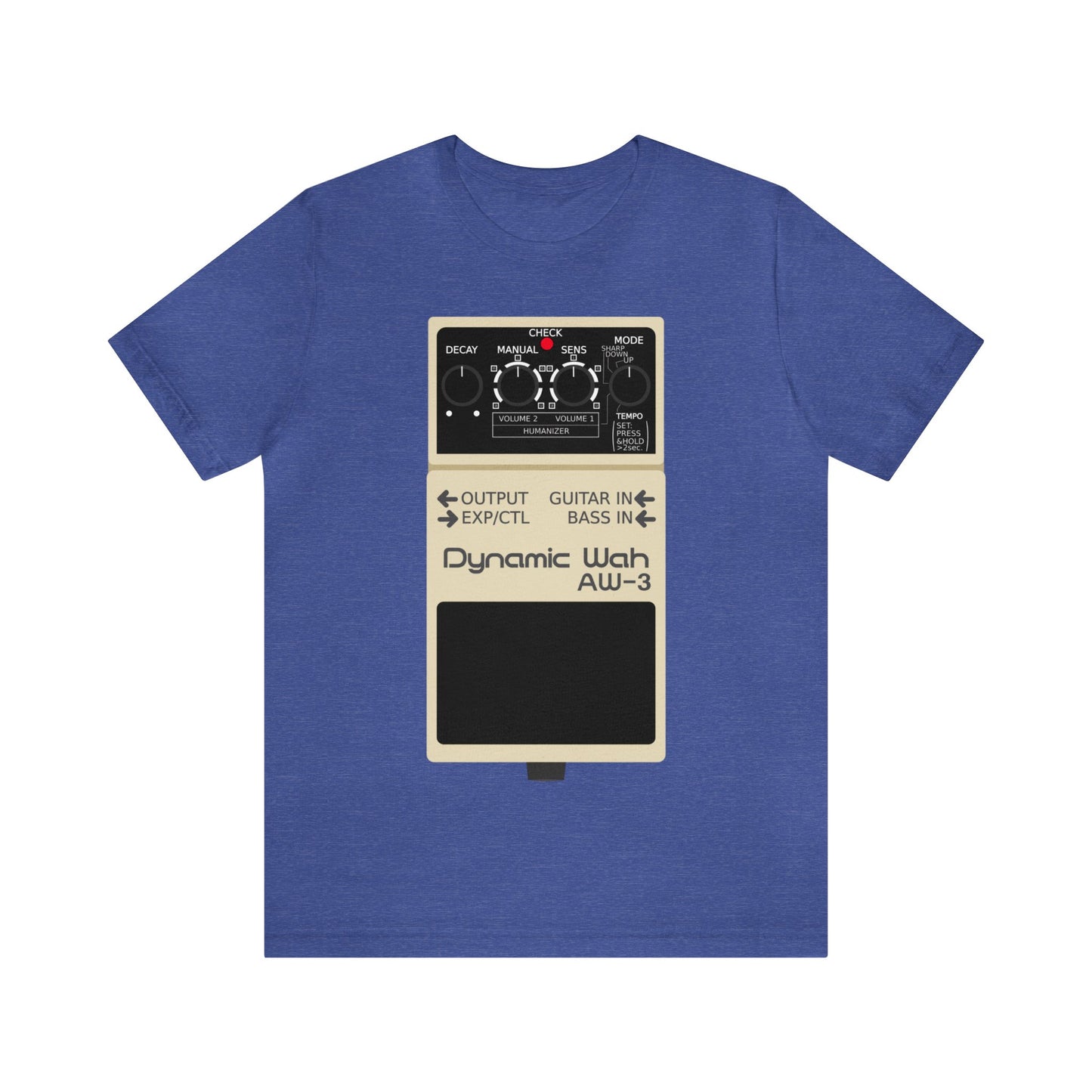 Boss Dynamic Wah AW-3 Guitar Effect Pedal T-Shirt