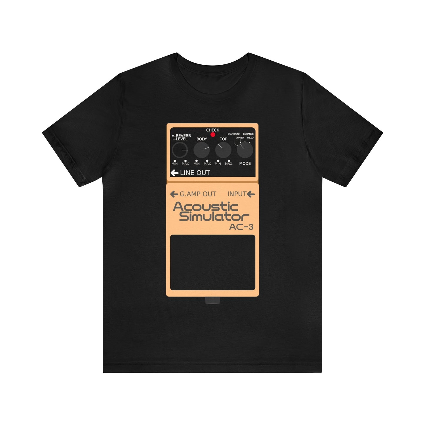 Boss Acoustic Simulator AC-3 Guitar Effect Pedal T-Shirt