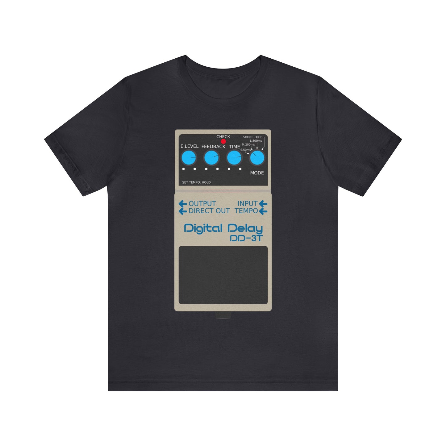 Boss Digital Delay DD-3 Guitar Effect Pedal T-Shirt