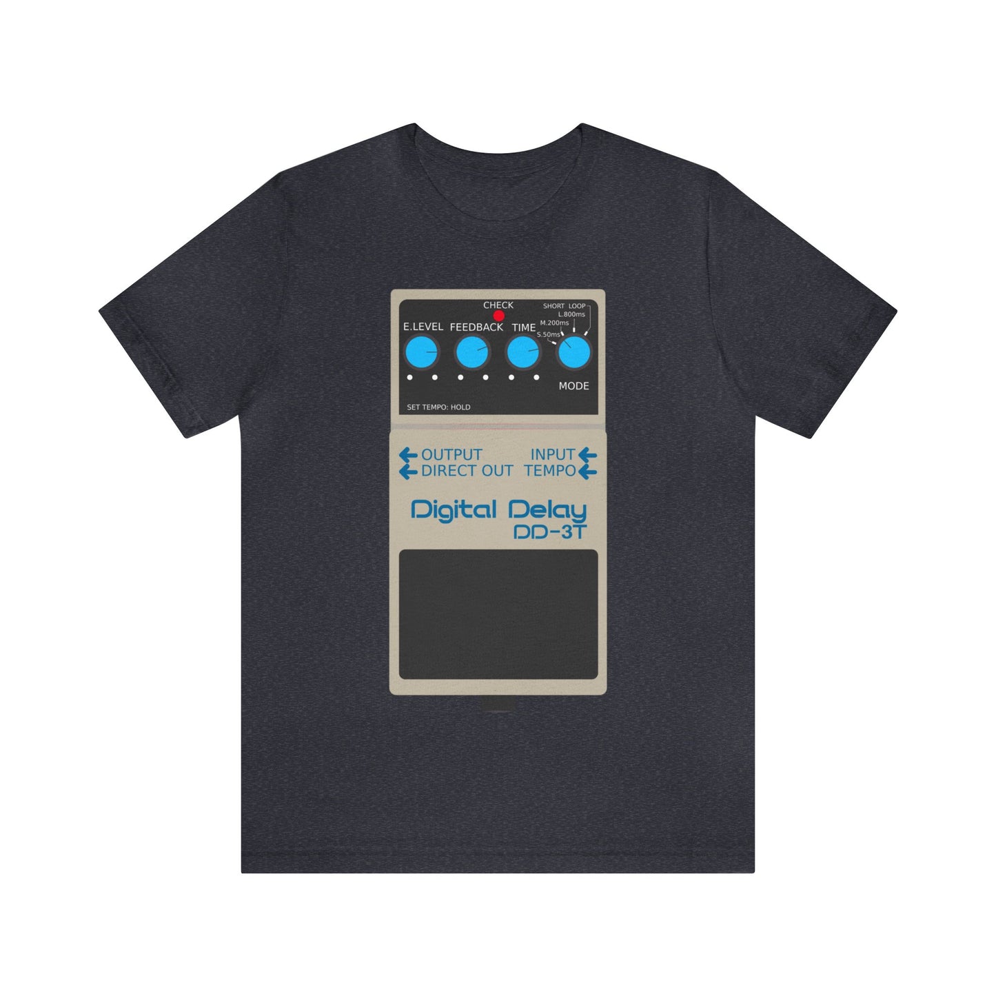 Boss Digital Delay DD-3 Guitar Effect Pedal T-Shirt