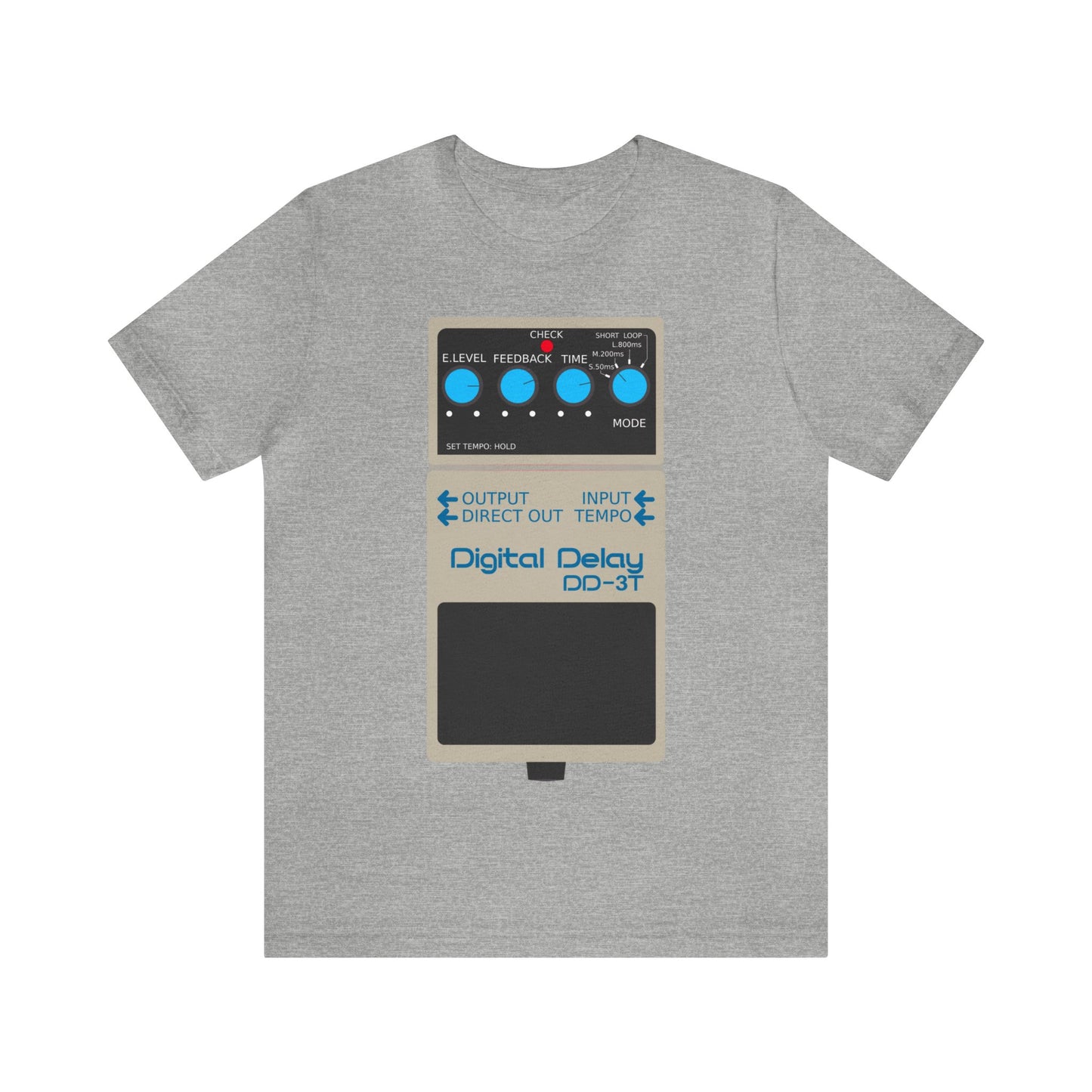 Boss Digital Delay DD-3 Guitar Effect Pedal T-Shirt