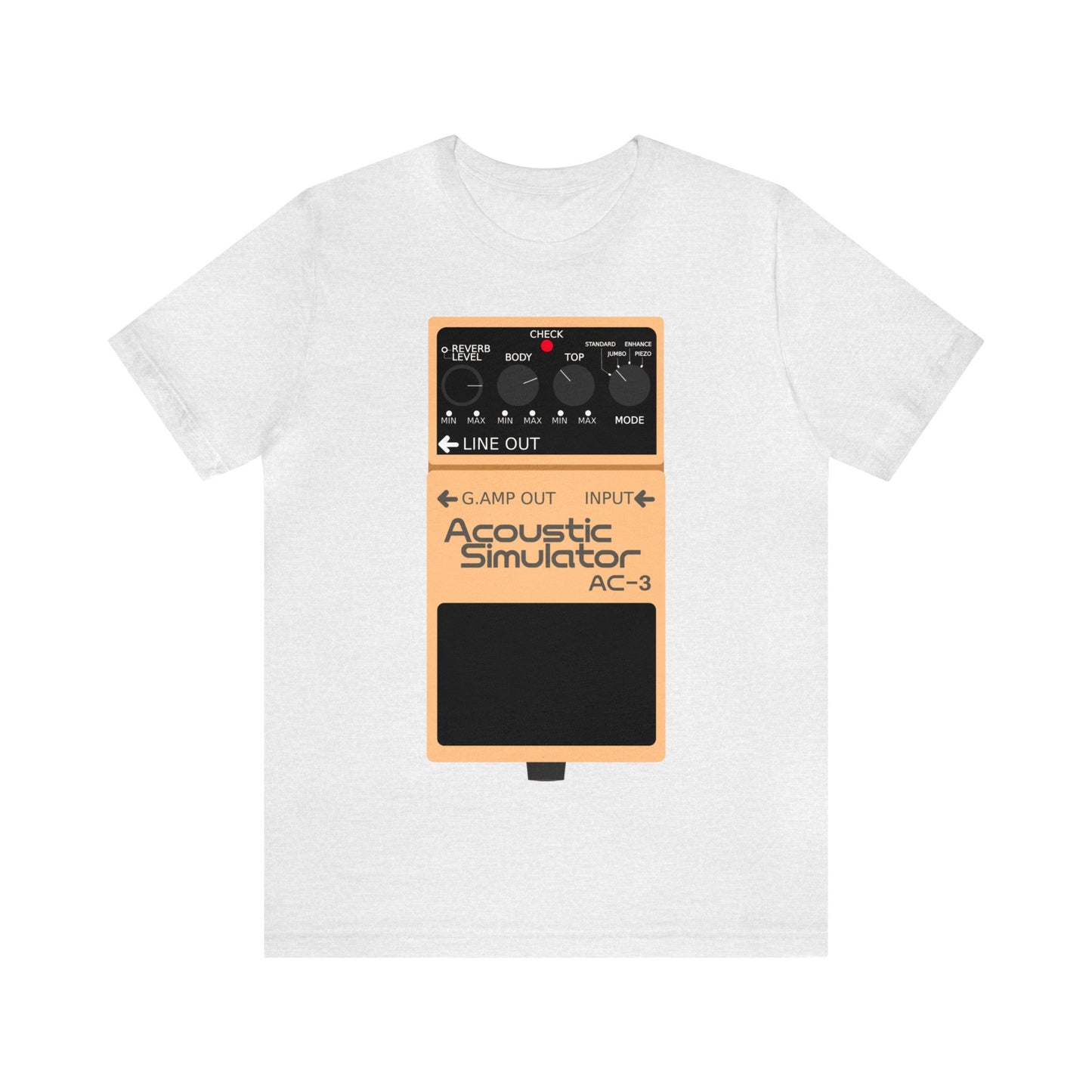 Boss Acoustic Simulator AC-3 Guitar Effect Pedal T-Shirt