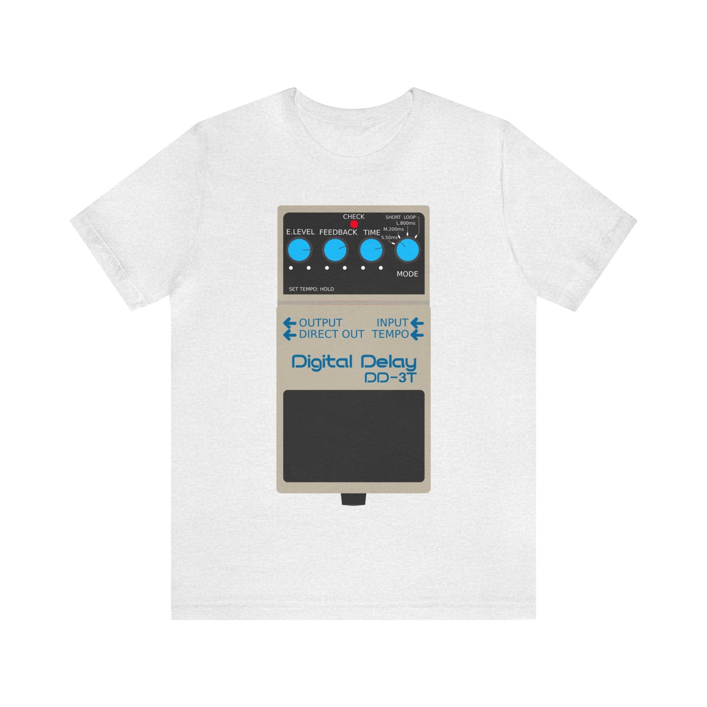 Boss Digital Delay DD-3 Guitar Effect Pedal T-Shirt