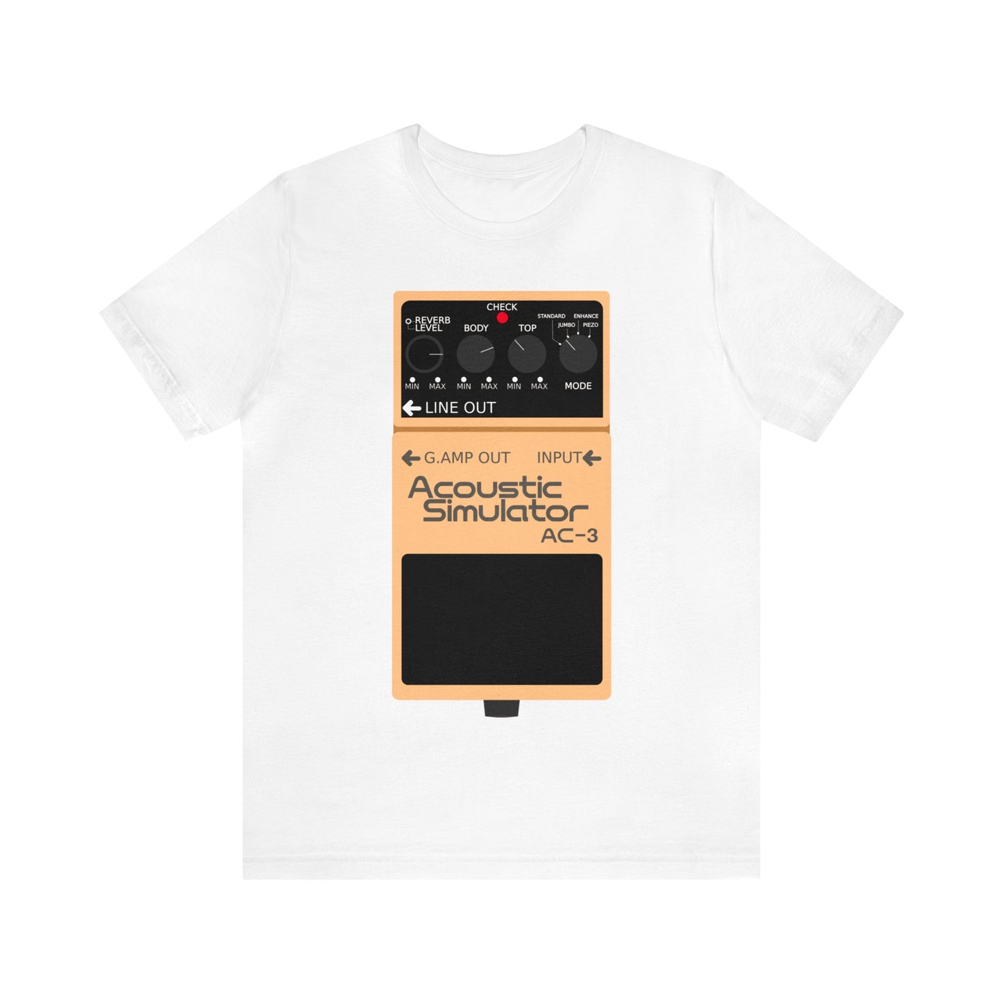 Boss Acoustic Simulator AC-3 Guitar Effect Pedal T-Shirt