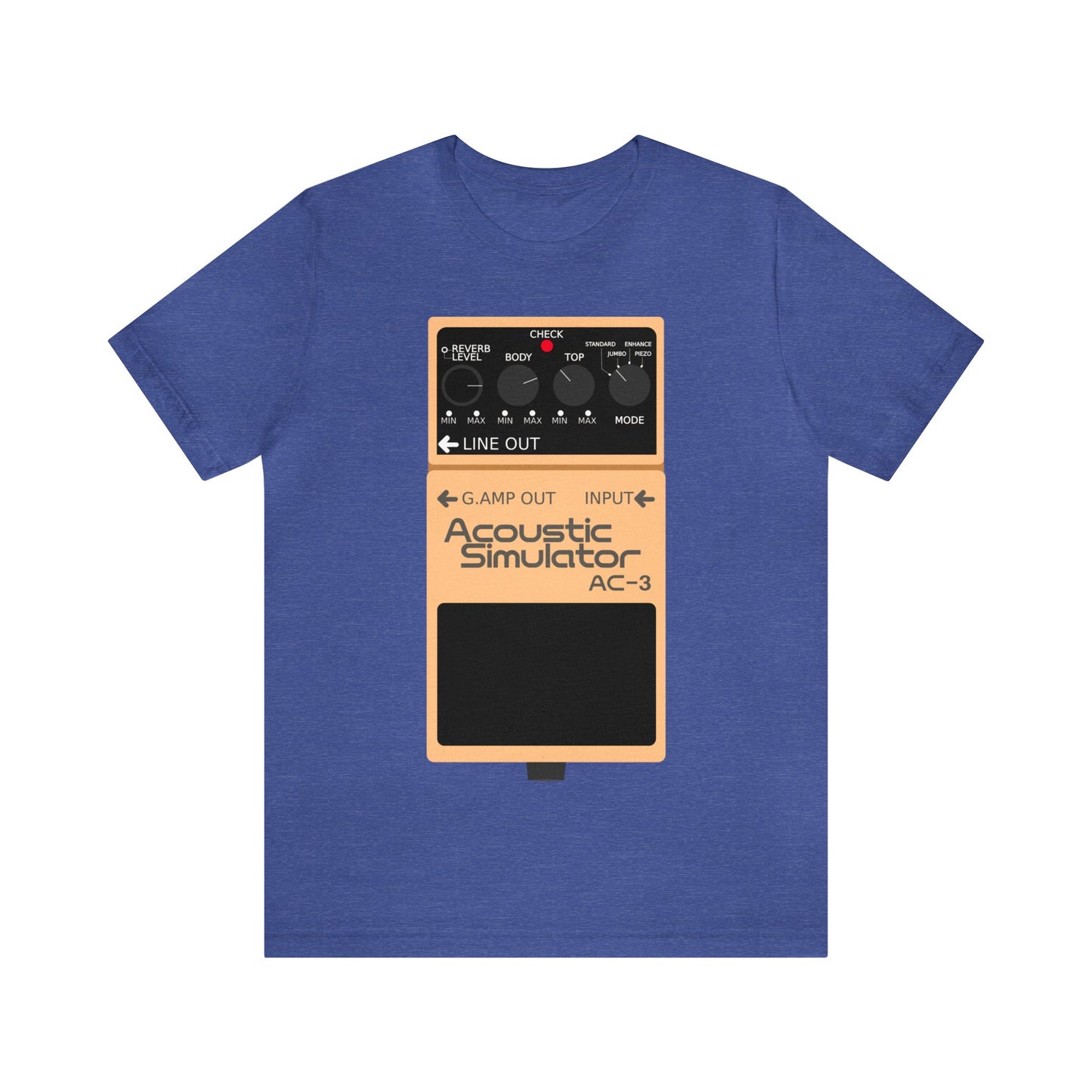 Boss Acoustic Simulator AC-3 Guitar Effect Pedal T-Shirt